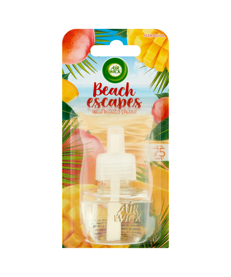 AIR WICK Oro Gaiviklio U pildas MAUI MANGO SPLASH 19ml Arvedas lt