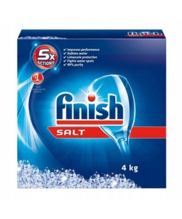Druska indaplovėms FINISH, 4kg
