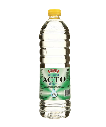 Maistinė acto rūgštis 9%, 1 L